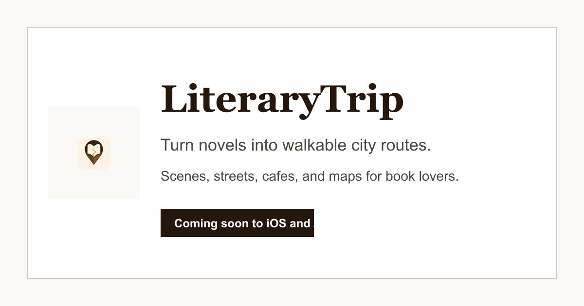 LiteraryTrip APP logo